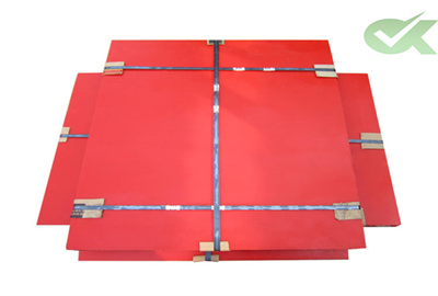 1/8 inch abrasion hdpe plate for Sewage treatment plants